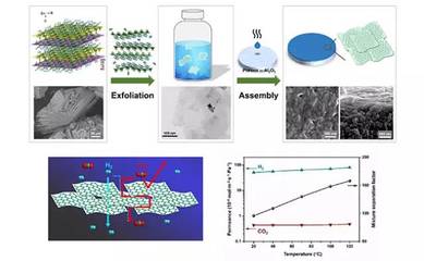 中科院大連化物所楊維慎研究員團(tuán)隊(duì)在二維金屬有機(jī)骨架分離膜研究中取得重要新進(jìn)展